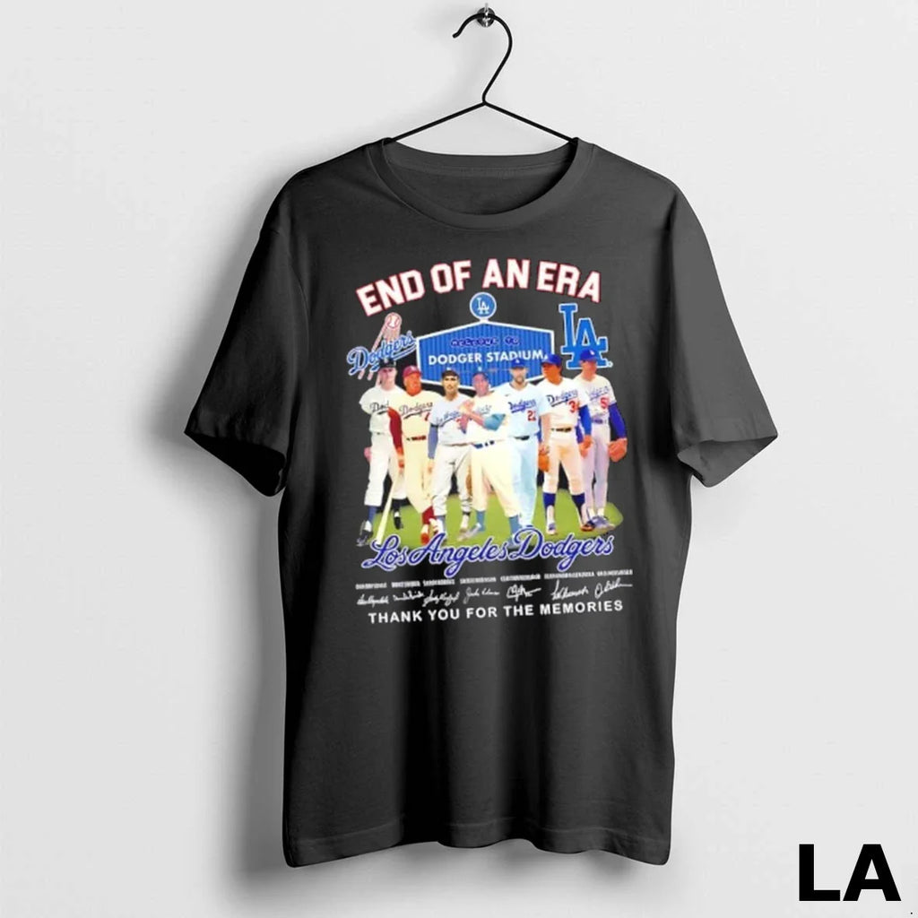 Original End Of An Era Los Angeles Dodgers Legends Thank You For The Memories Signatures