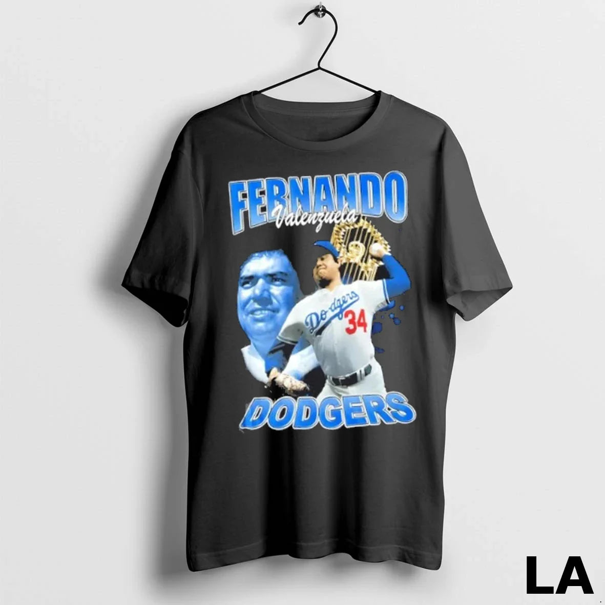 Original Fernando Valenzuela Legend Los Angeles Dodgers Baseball Vintage