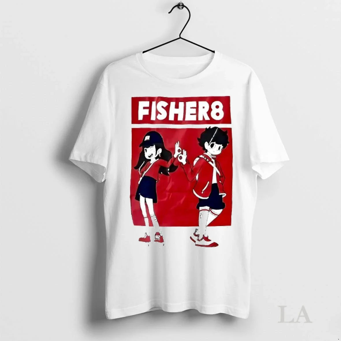 Original Fisher8 Team Anime Cute