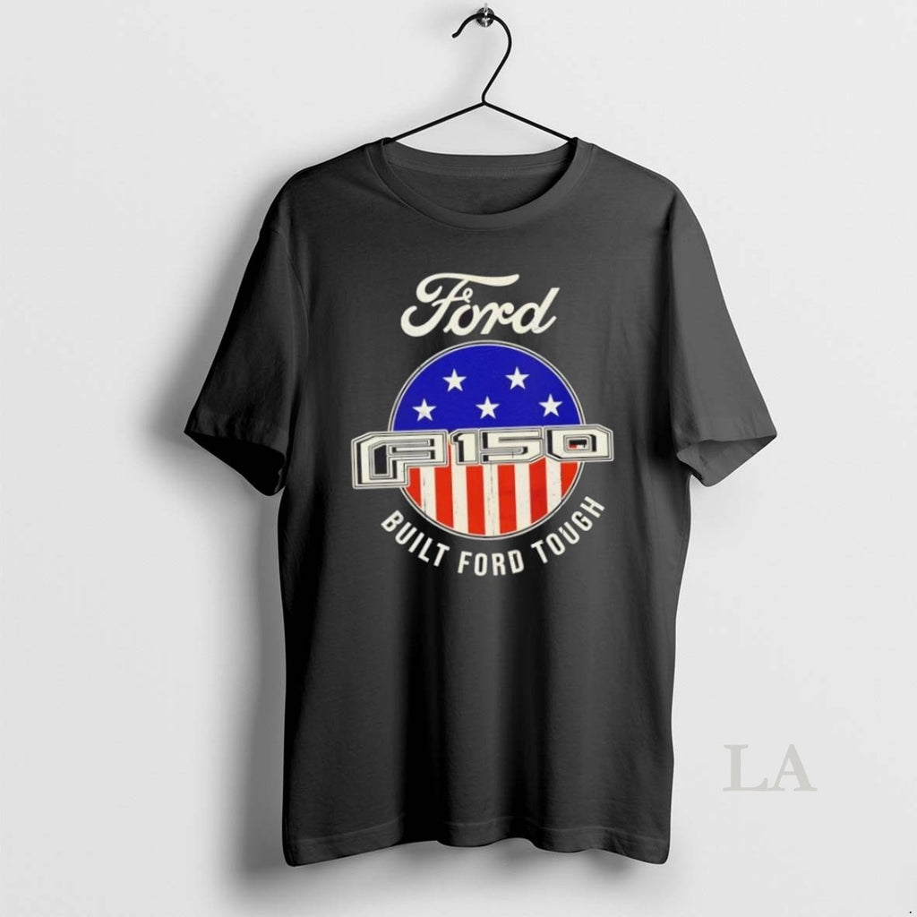 Original Ford F150 Emblem And Built Ford Tough American Flag