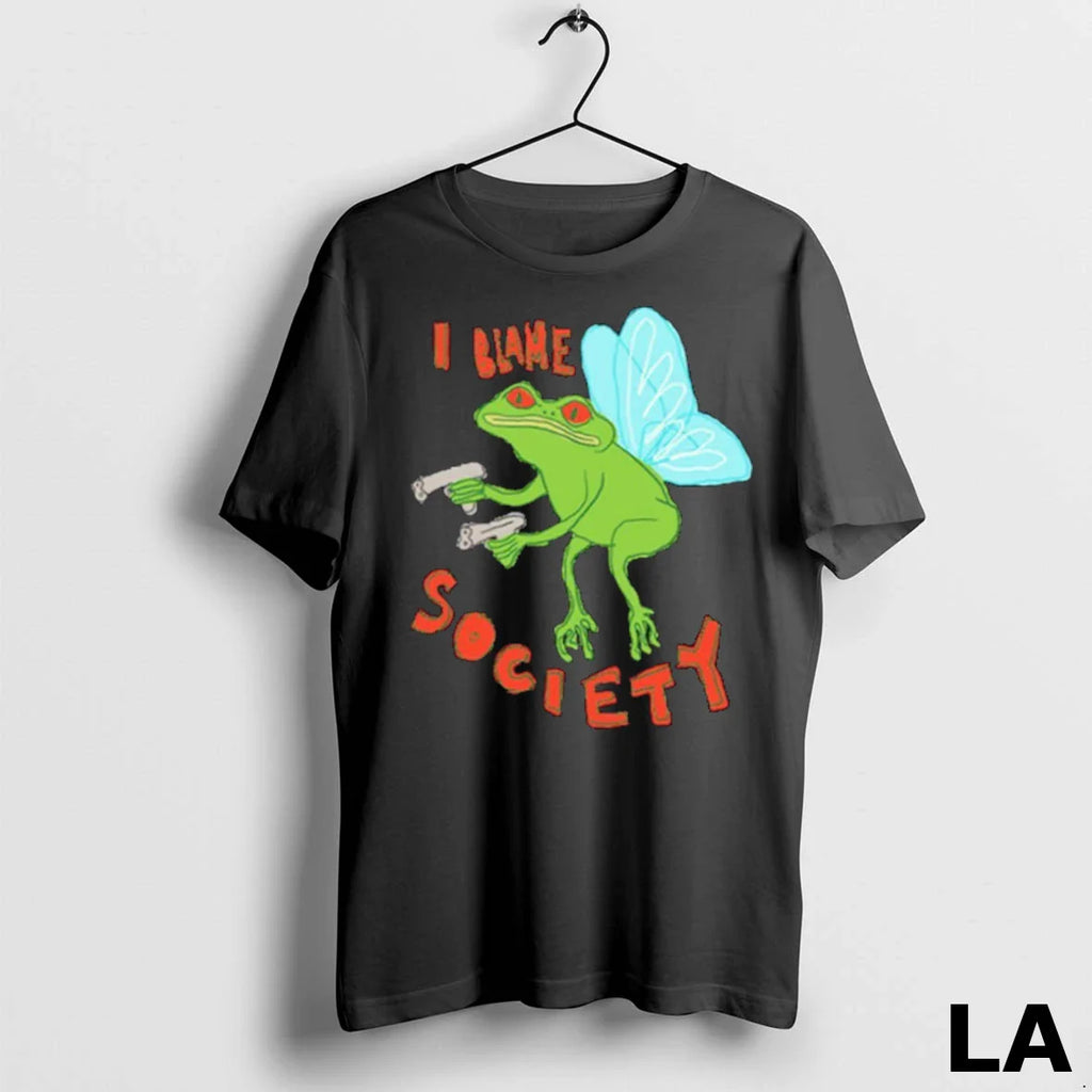 Original Frog I Blame Society