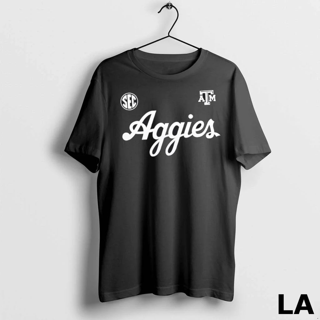 Original Gig Em Aggies Wordmark Alternate Dark Mode 2 Sided