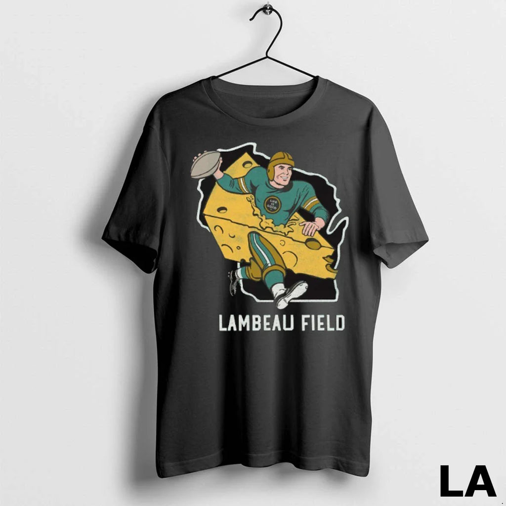 Original Green Bay Packers Lambeau Field Life Is Good Cheesehead Player Painting