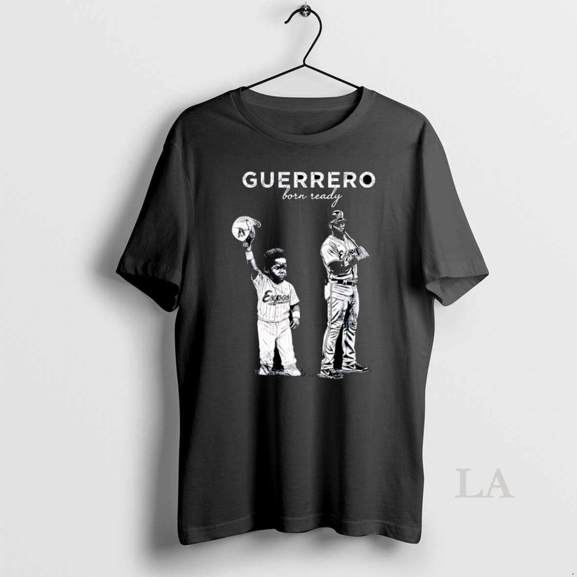Original Guerrero Born Ready Toronto Blue Jays Baseball Portrait Signature