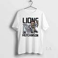 Original Hutchinson Detroit Lions Signature Player Logo