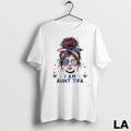 Original I Am Aunt Tifa Funny Girl Usa Flag Gift Ladies