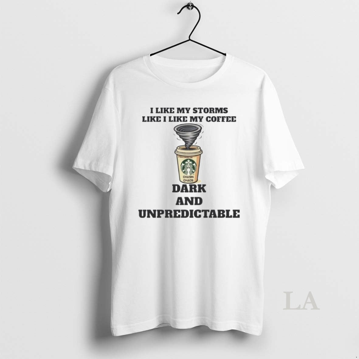 Original I Like My Storms Like I Like My Coffee Dark And Unpredictable Ornaments