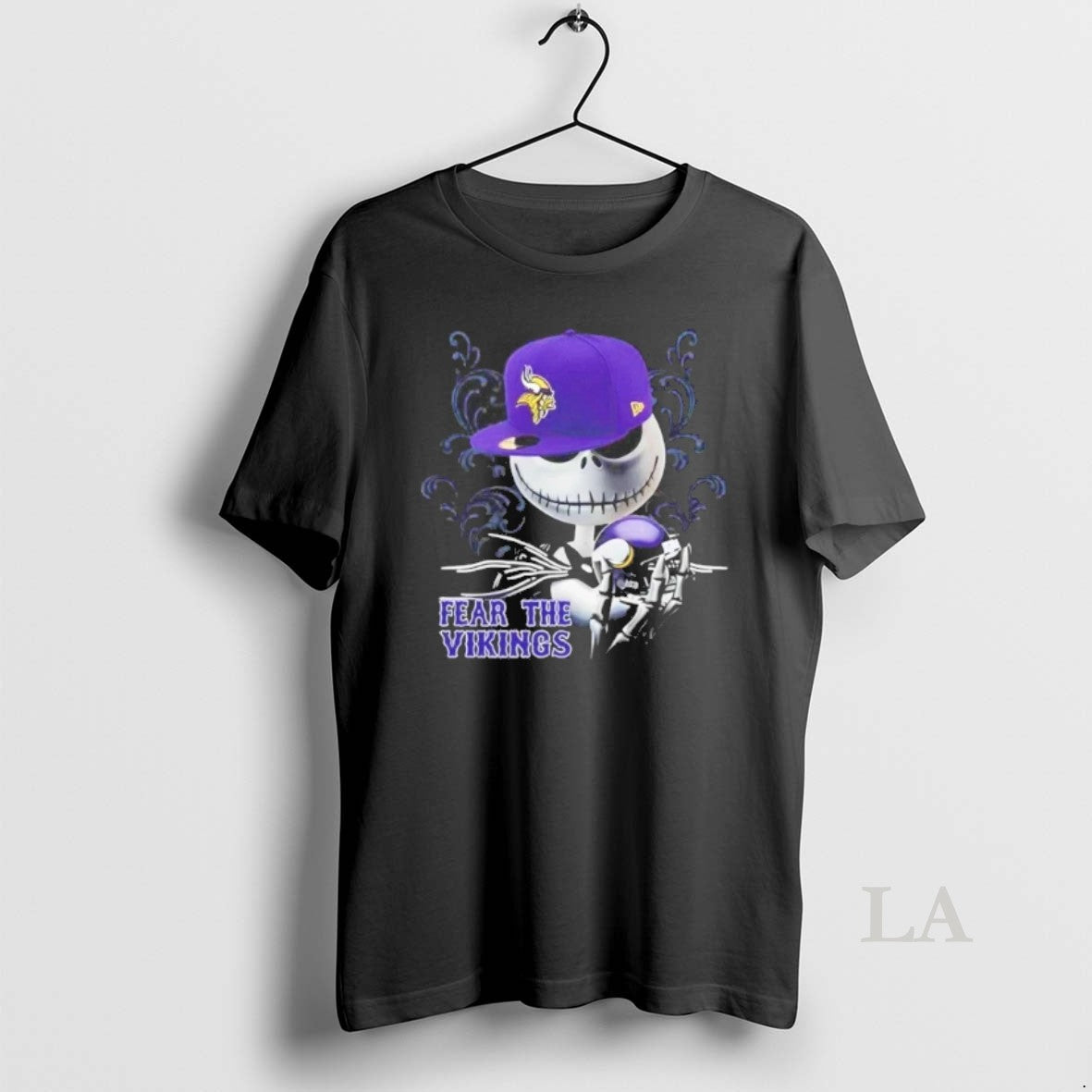 Original Jack Skellington Fear The Minnasota Vikings