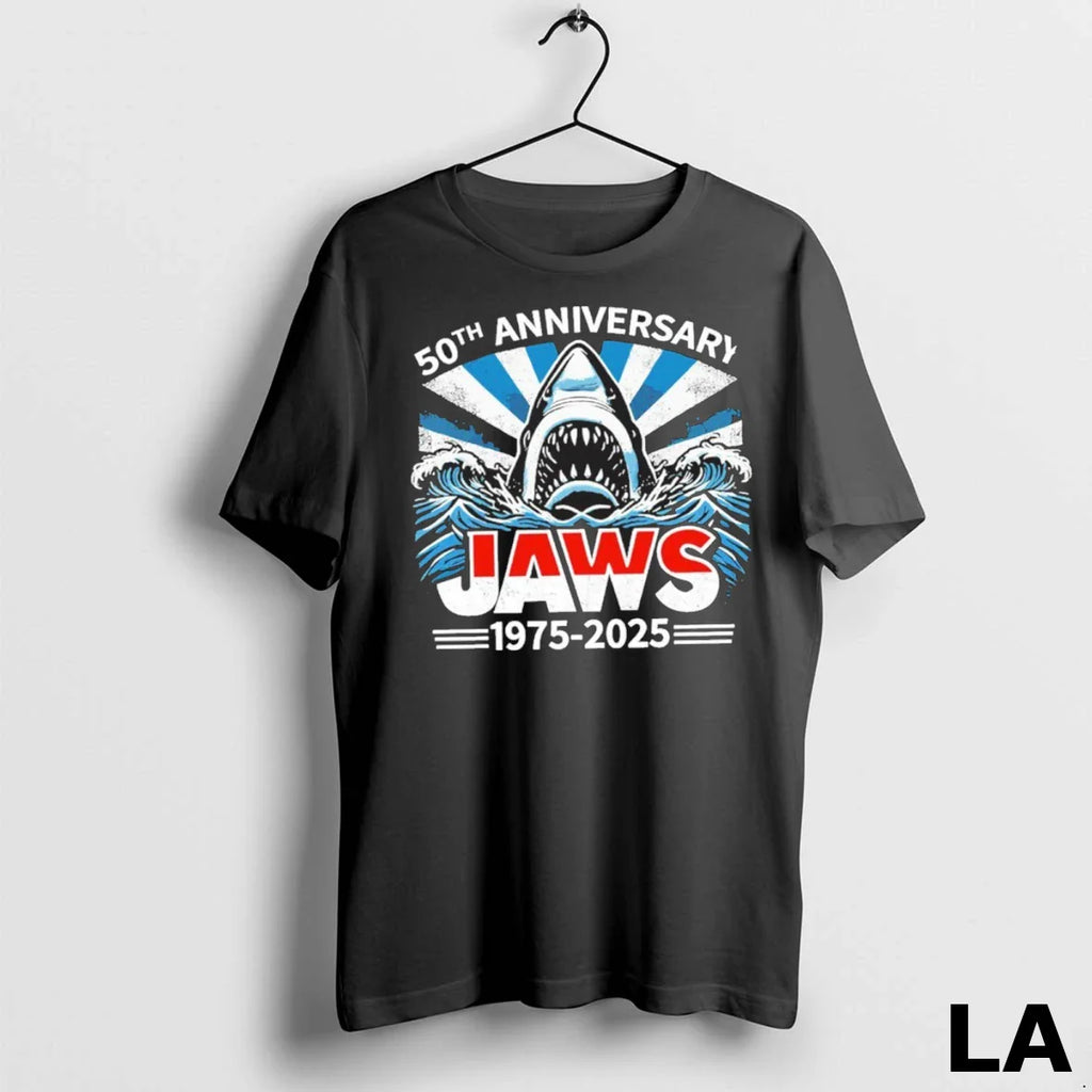 Original Jaws 50th Anniversary 1975 2025 Vintage