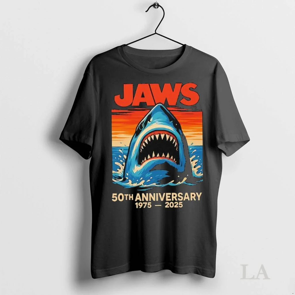 Original Jaws Movie Vintage 50th Anniversary 1975 2025 Ladies