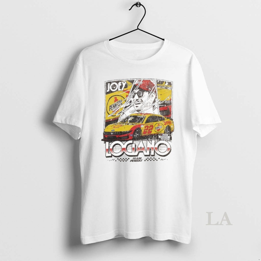 Original Joey Logano Classic Ink 22 Shell Pennzoil Comic Book Team Penske