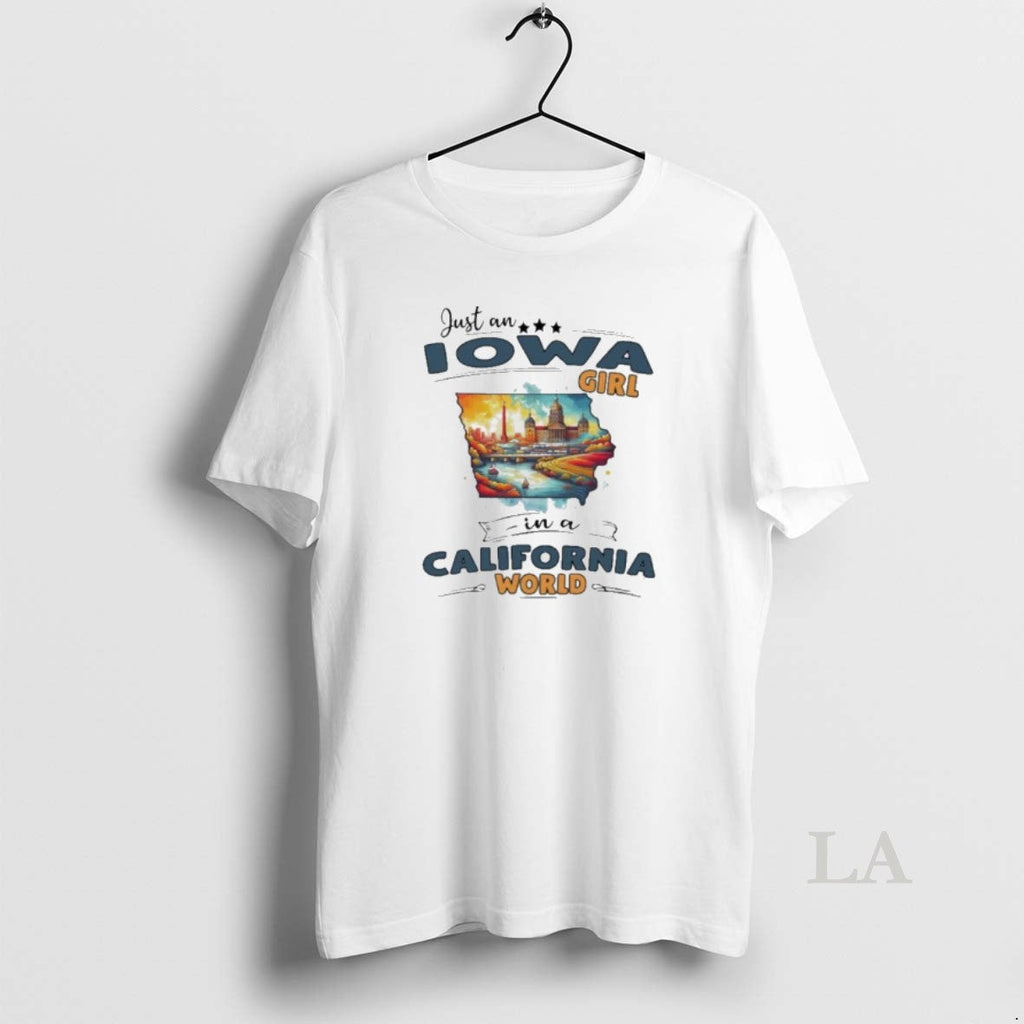 Original Just An Iowa Girl In A California World Retro