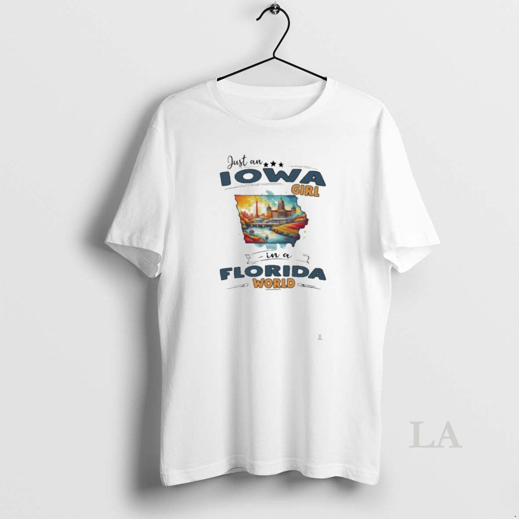 Original Just An Iowa Girl In A Florida World Retro