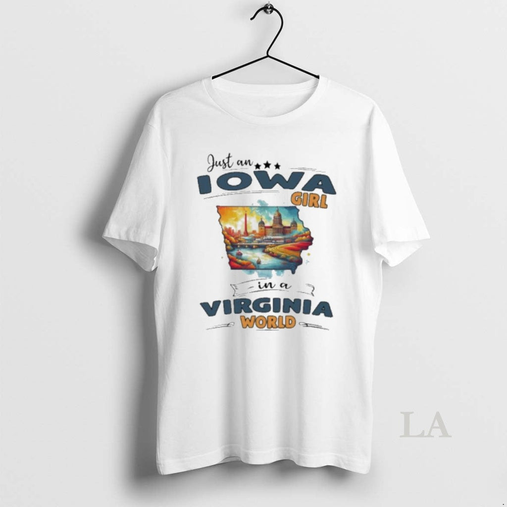 Original Just An Iowa Girl In A Virginia World Retro
