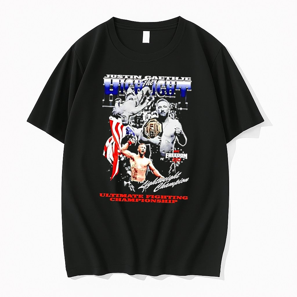 Original Justin Gaethje Highlight Fight Ufc Freedom 250 Champion Black (1)