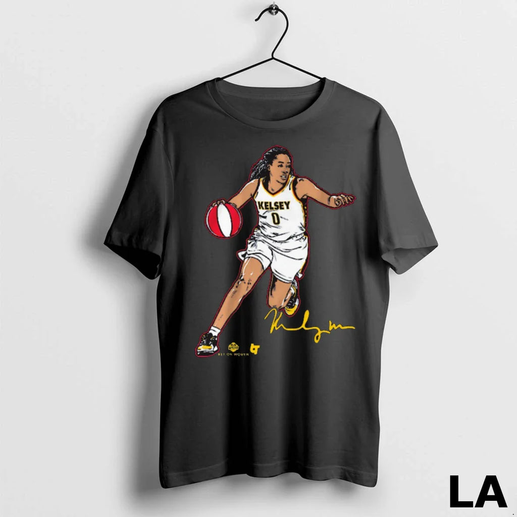 Original Kelsey Mitchell Superstar Pose Indiana Fever Wnba Bet On Women Signature