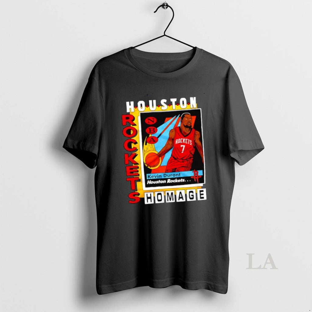 Original Kevin Durant Houston Rockets Houston Rockets Homage Trading Card Graphic