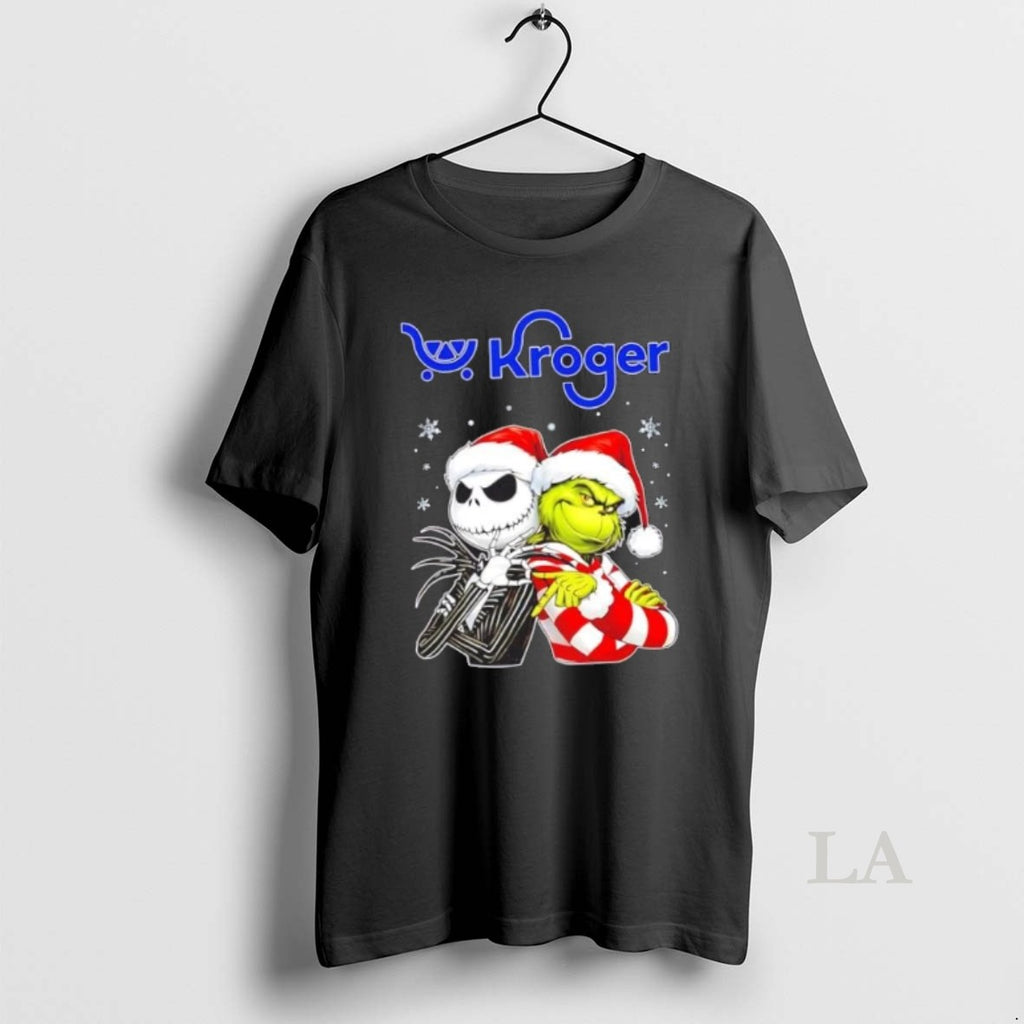 Original Kroger X Jack Skellington And Grinch Six Seven Merry Christmas