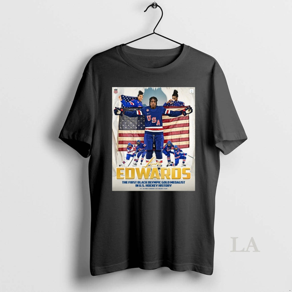 Original Laila Edwards The First Black Olympic Gold Medalist In Us Hockey History