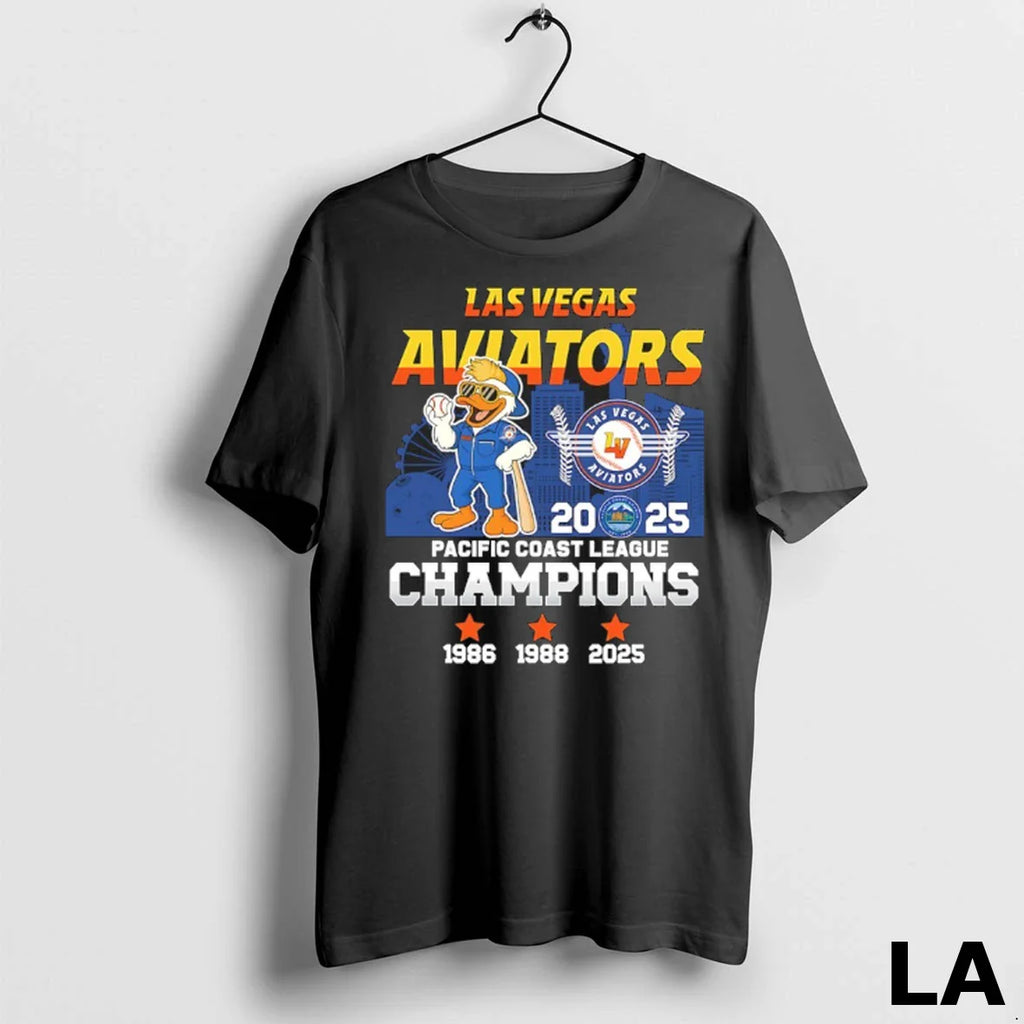 Original Las Vegas Avitors 2025 Pacific Coast League 3x Champions Mascot