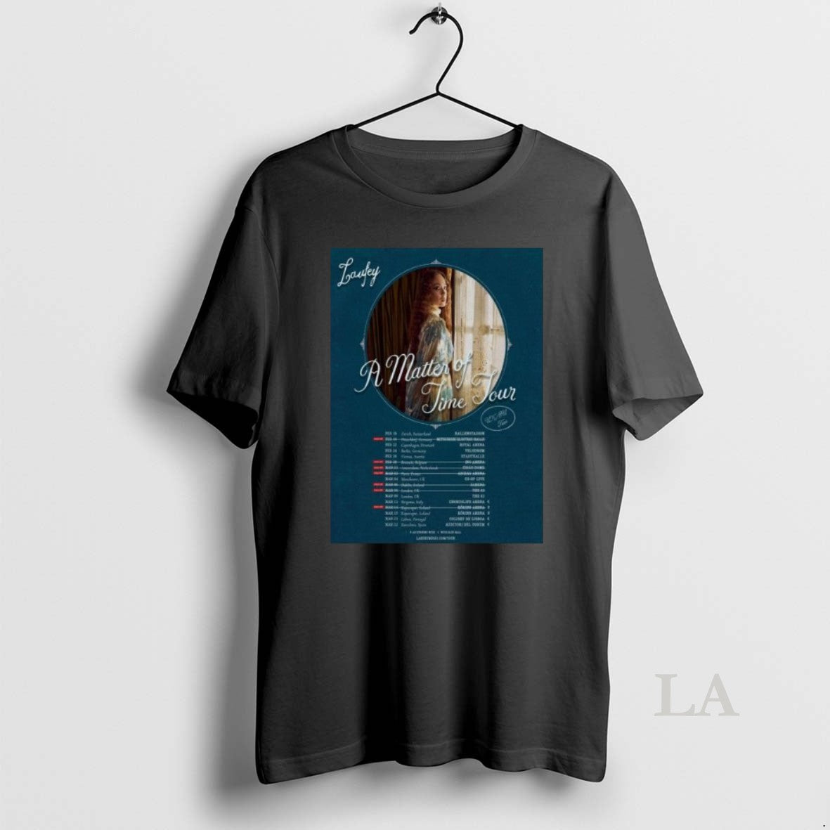 Original Laufey A Matter Of Time New Tour Uk Eu 2025 Long Sleve