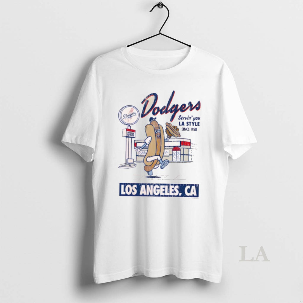Original Los Angeles Dodgers Mitchell Ness Cream Deli