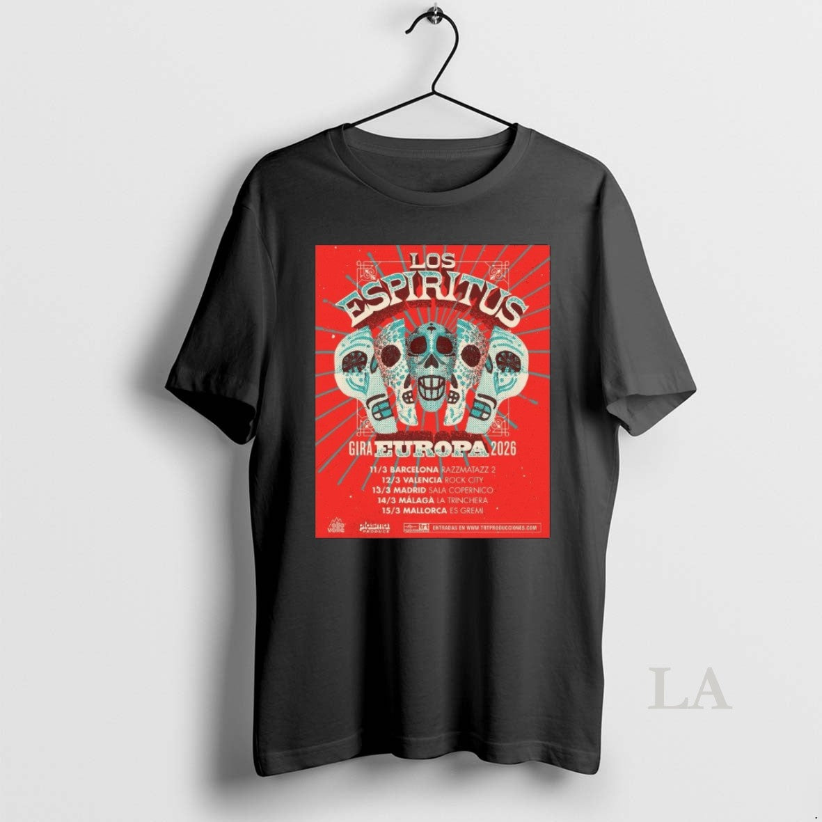 Original Los Espiritus Gira Europa Tour 2026 11 3 Barcelona 12 3 Valencia