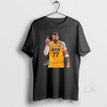 Original Luka Doncic Los Angeles Lakers Basketball Middle Finger Signature Meme