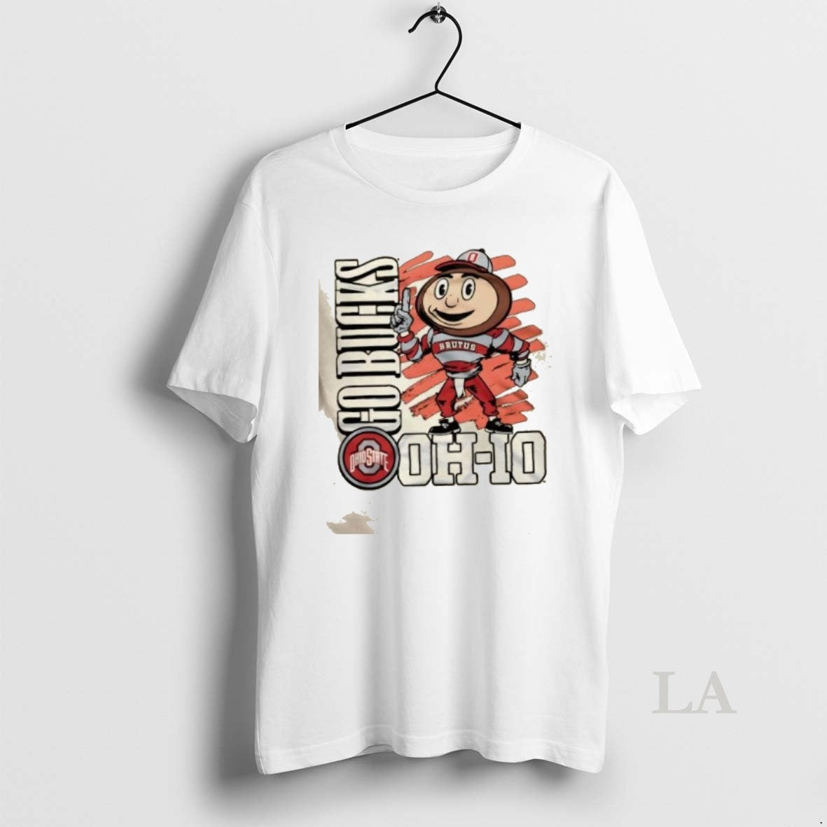 Original Mascot Ohio State Brutus Go Bucks Oh Io