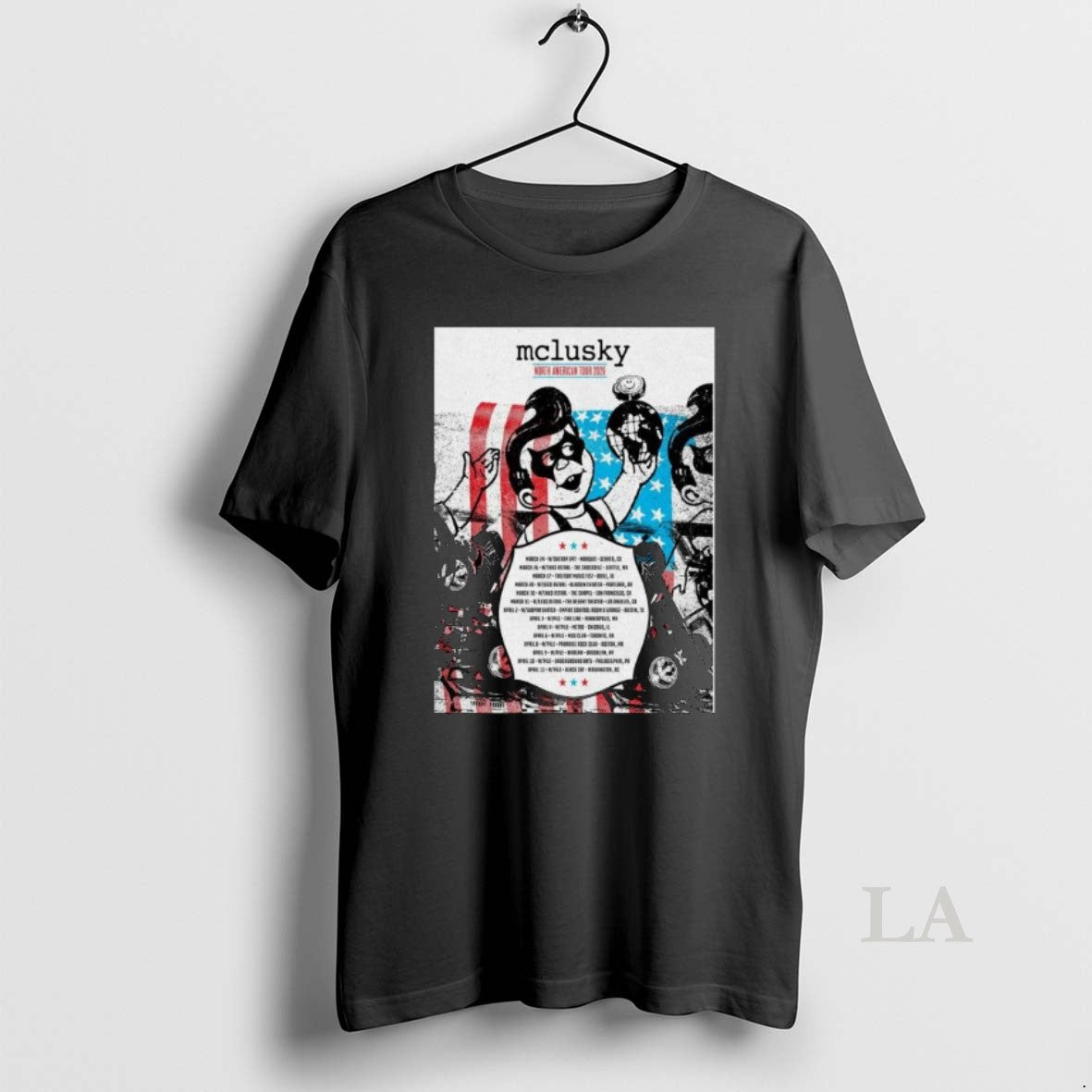 Original Mclusky North American 2026 Tour Long Sleve