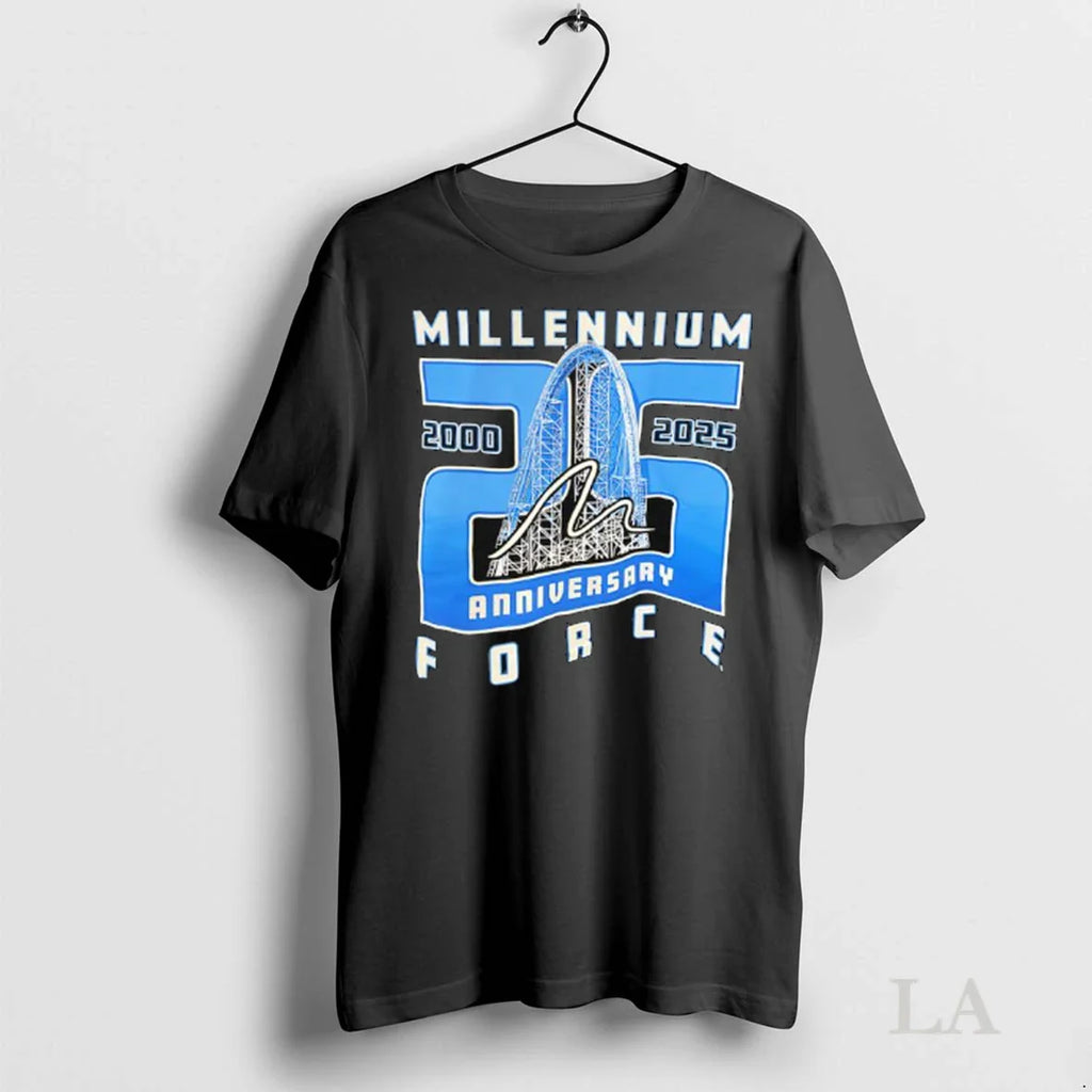 Original Millennium Force 25th Anniversary 2000 2025 Roller Coaster Ladies