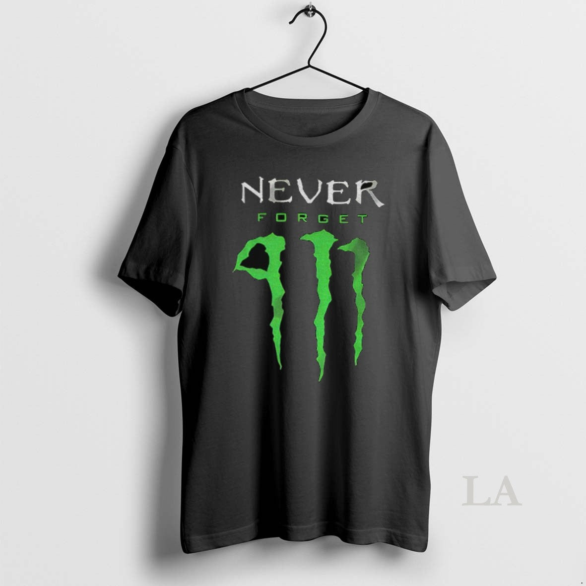 Original Monster 9 11 Never Forget Logo