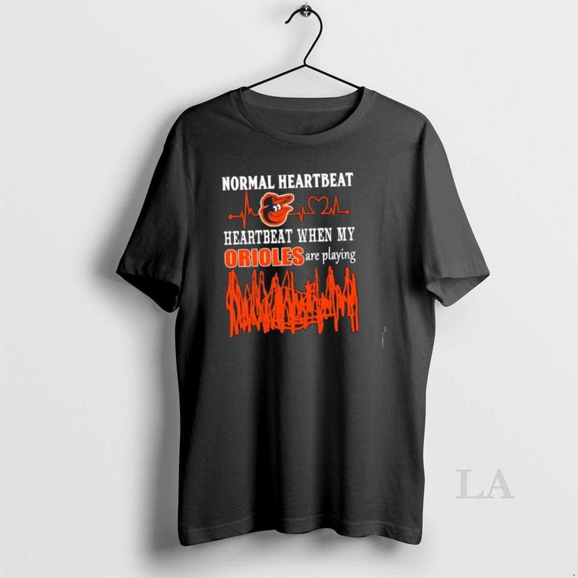 Original Normal Heartbeat Heartbeat When My Baltimore Orioles Baseball Are Playing