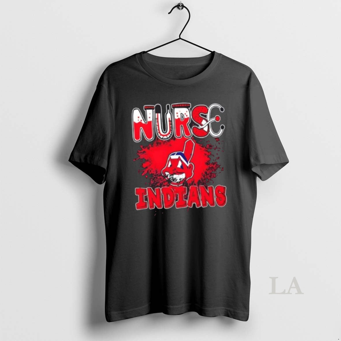 Original Nurse X Cleveland Indians Baseball