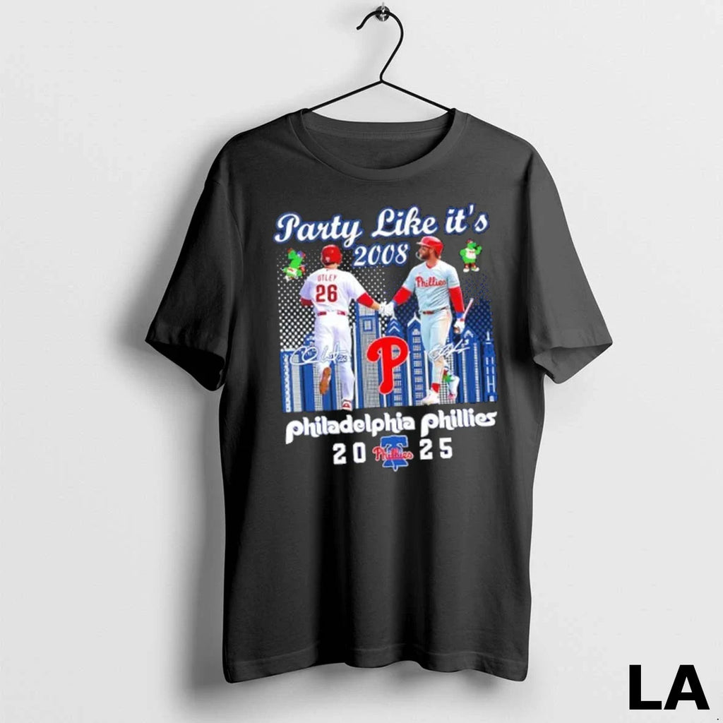 Original Party Like Its 2008 Utley X Harper Philadelphia Phillies 2025 Skyline
