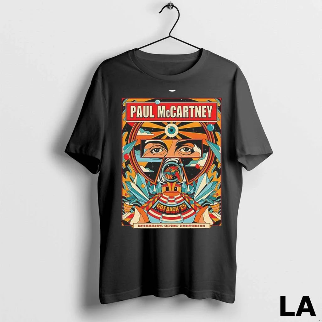 Original Paul Mccartney Got Back 25 Santa Barbara Bowl California