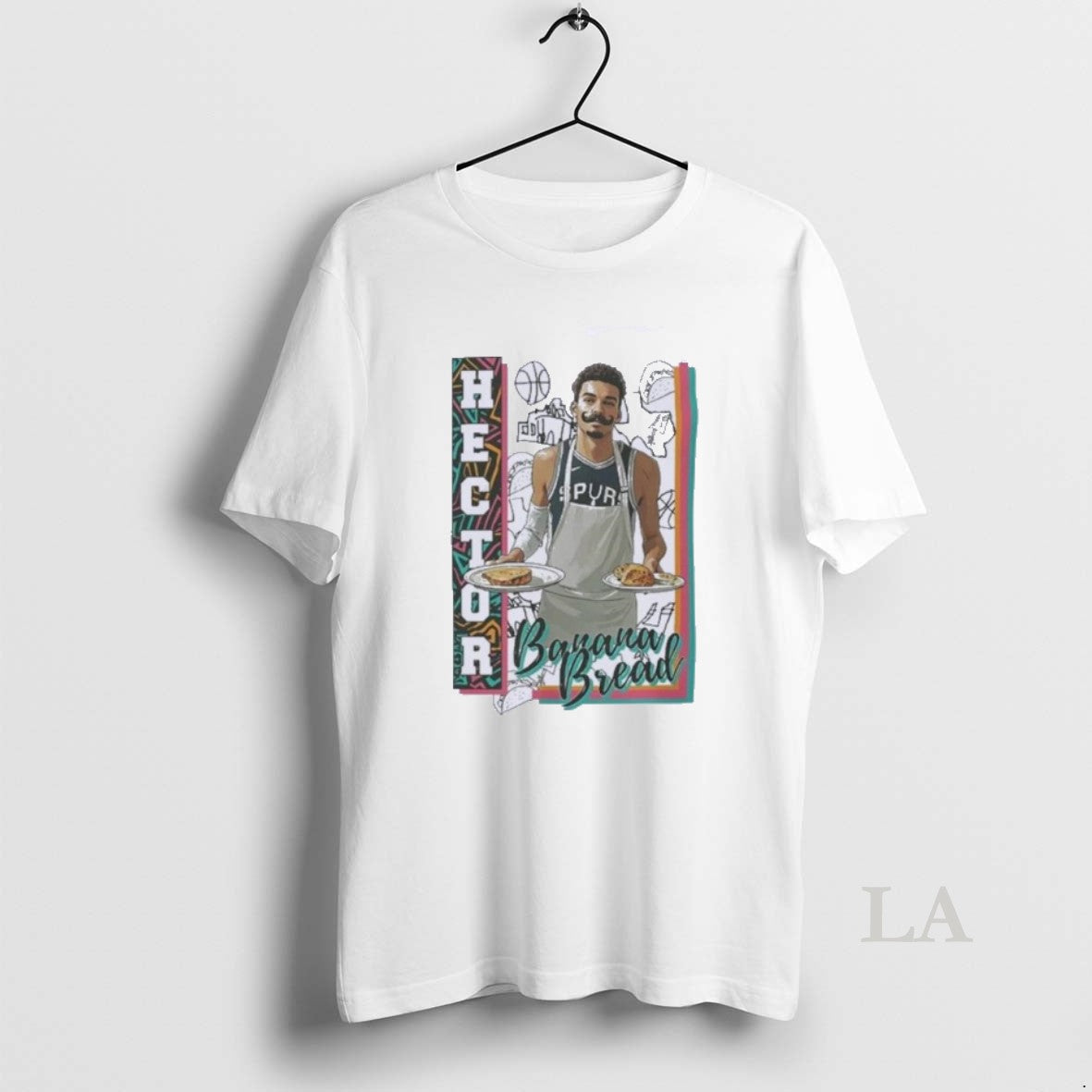 Original San Antonio Spurs Hector Banana Bread Vintage