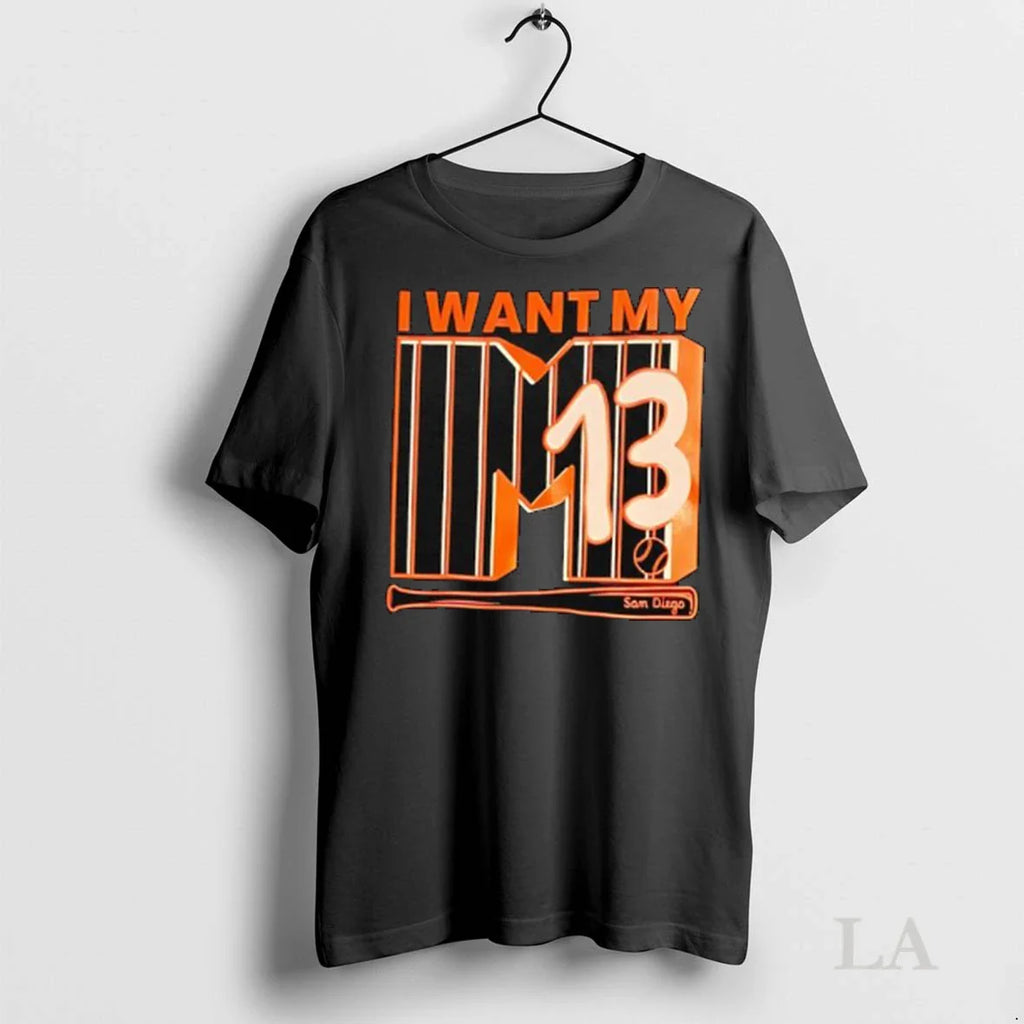 Original San Diego Padres I Want My M13 Baseball Ladies
