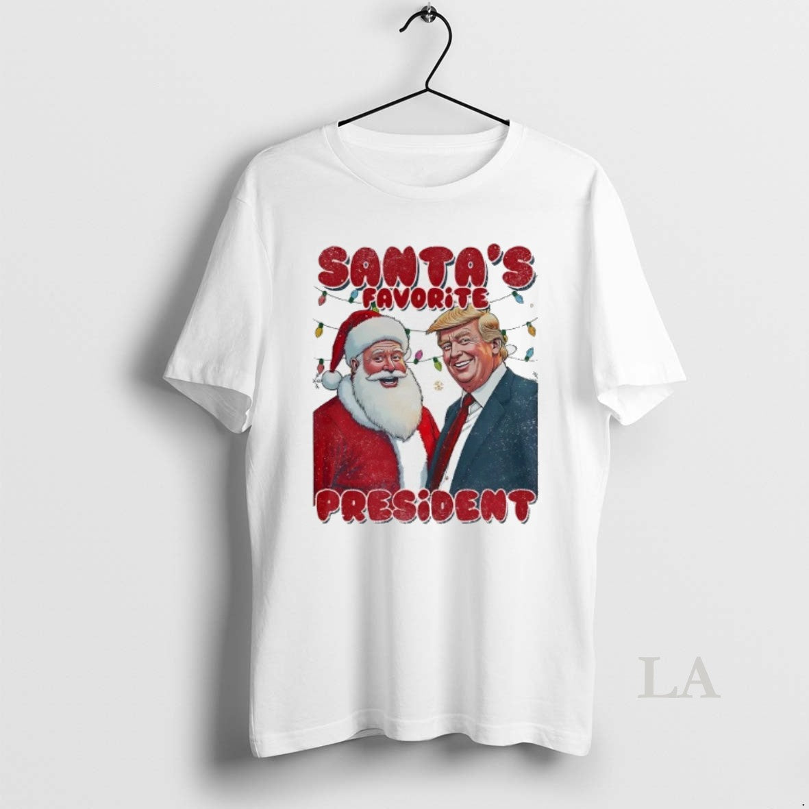 Original Santas Favorite President Donald Trump Christmas Lights