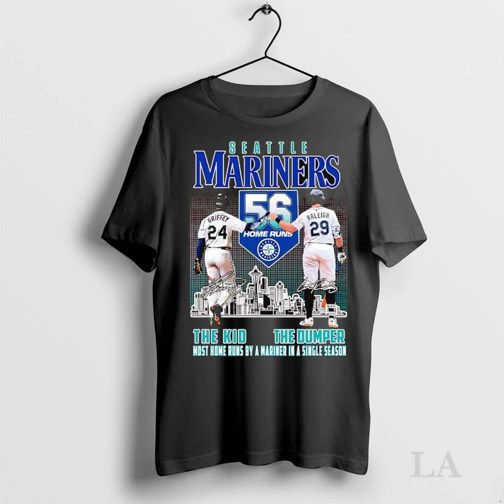 Original Seattle Mariners Griffey The Kid And Raleigh Dumper Most Home Ruins By A Mariners
