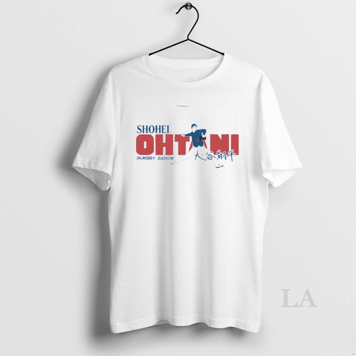Original Shohei Ohtani Kanji Los Angeles Dodgers Mlb Slash Line Signature