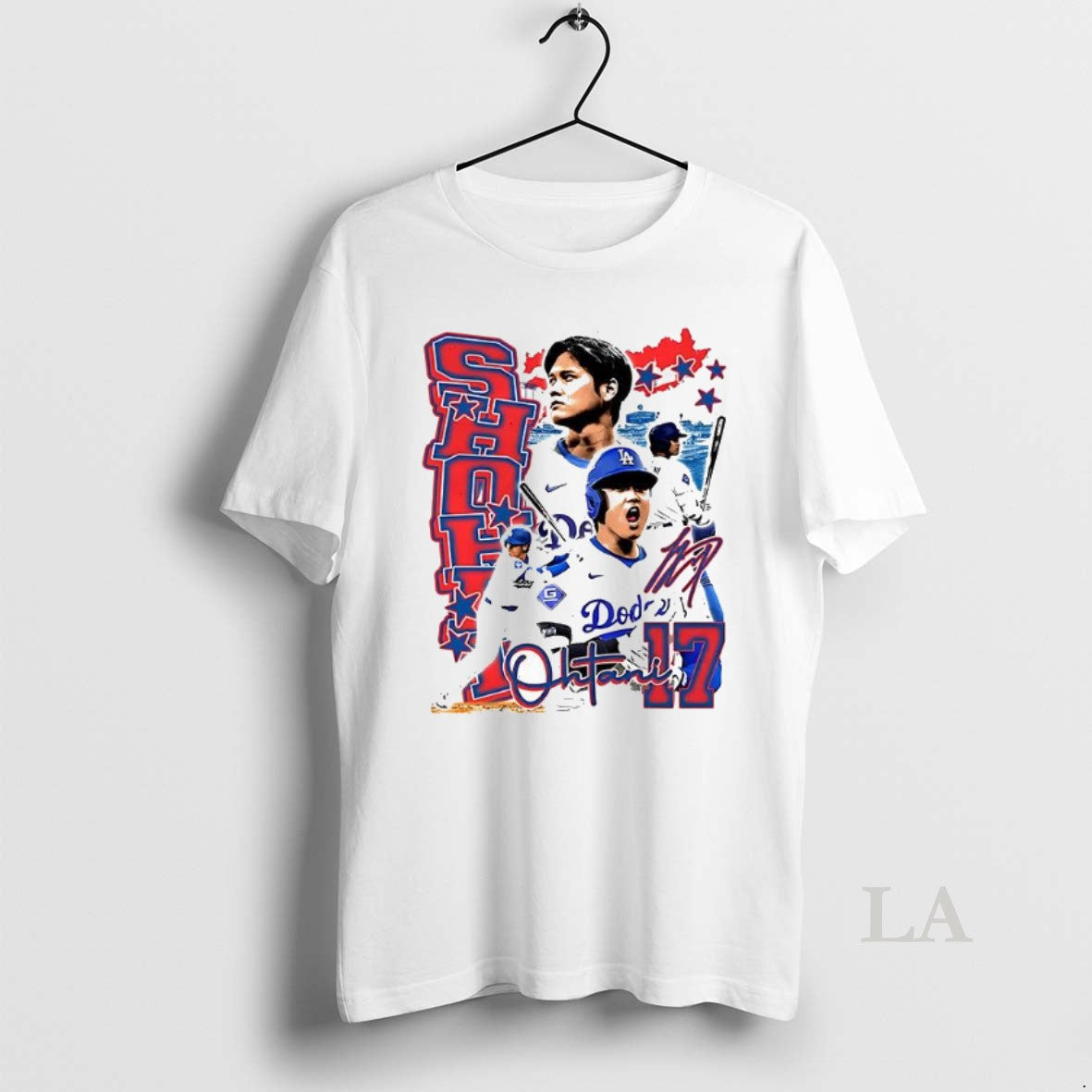 Original Shohei Ohtani Los Angeles Dodgers Graphic Signature Two Sided Mugs And