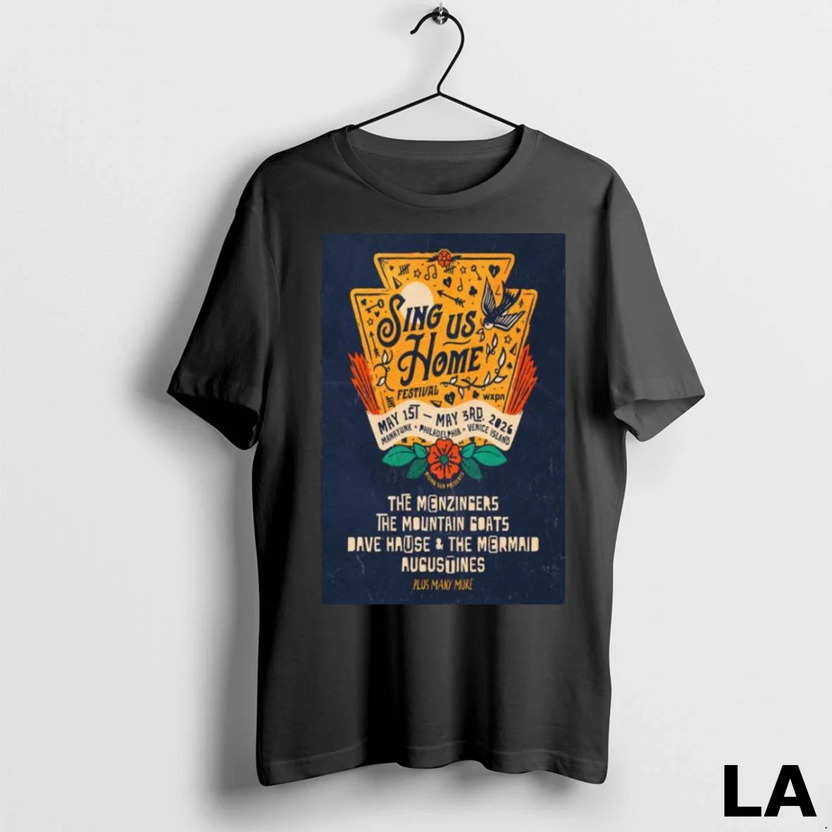 Original Sing Us Home Festival Manayunk Philadelphia May 1 3 2026 Concert Long Sleve