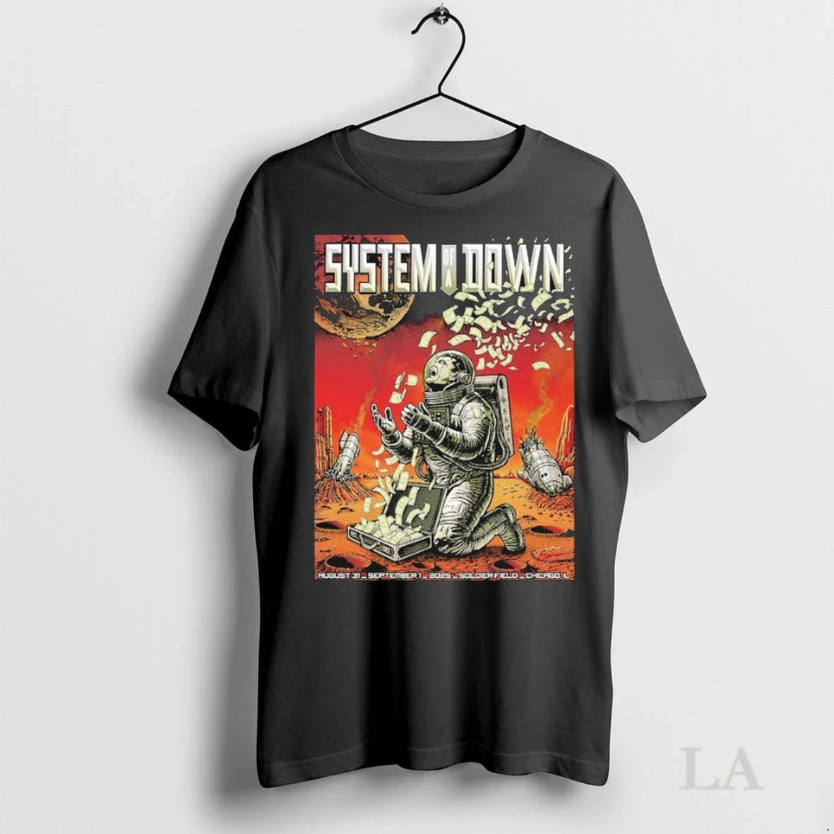 Original System Of A Down Event At Soldier Field In Chicago Il On August 31