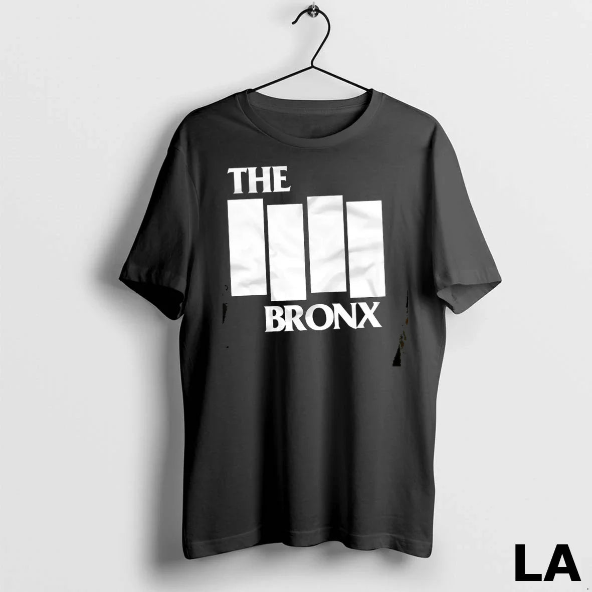 Original The Bronx Punk Rock Black Flag Logo Parody Graphic
