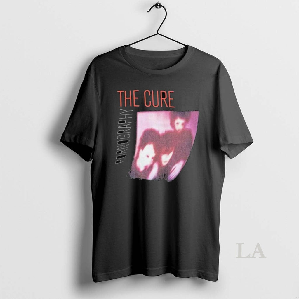 Original The Cure Pornography Photo Warped Long Sleve