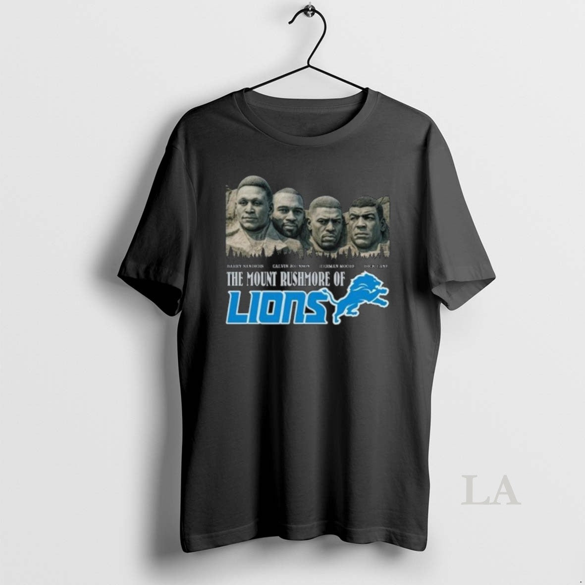Original The Mount Rushmore Of Detroit Lions Legends 2025 Long Sleve