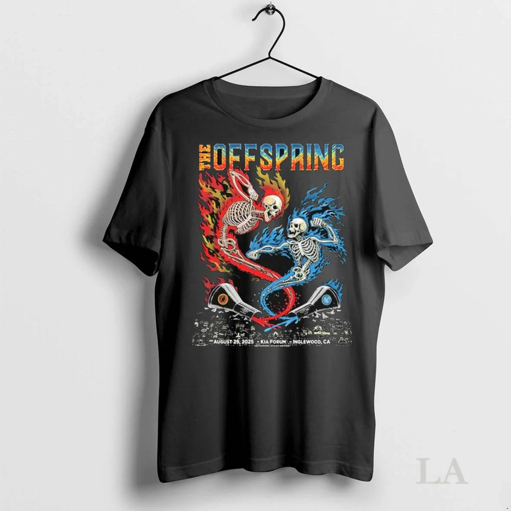 Original The Offspring Supercharged Tour 2025 For Inglewood Ca At Kia Forum On August 29