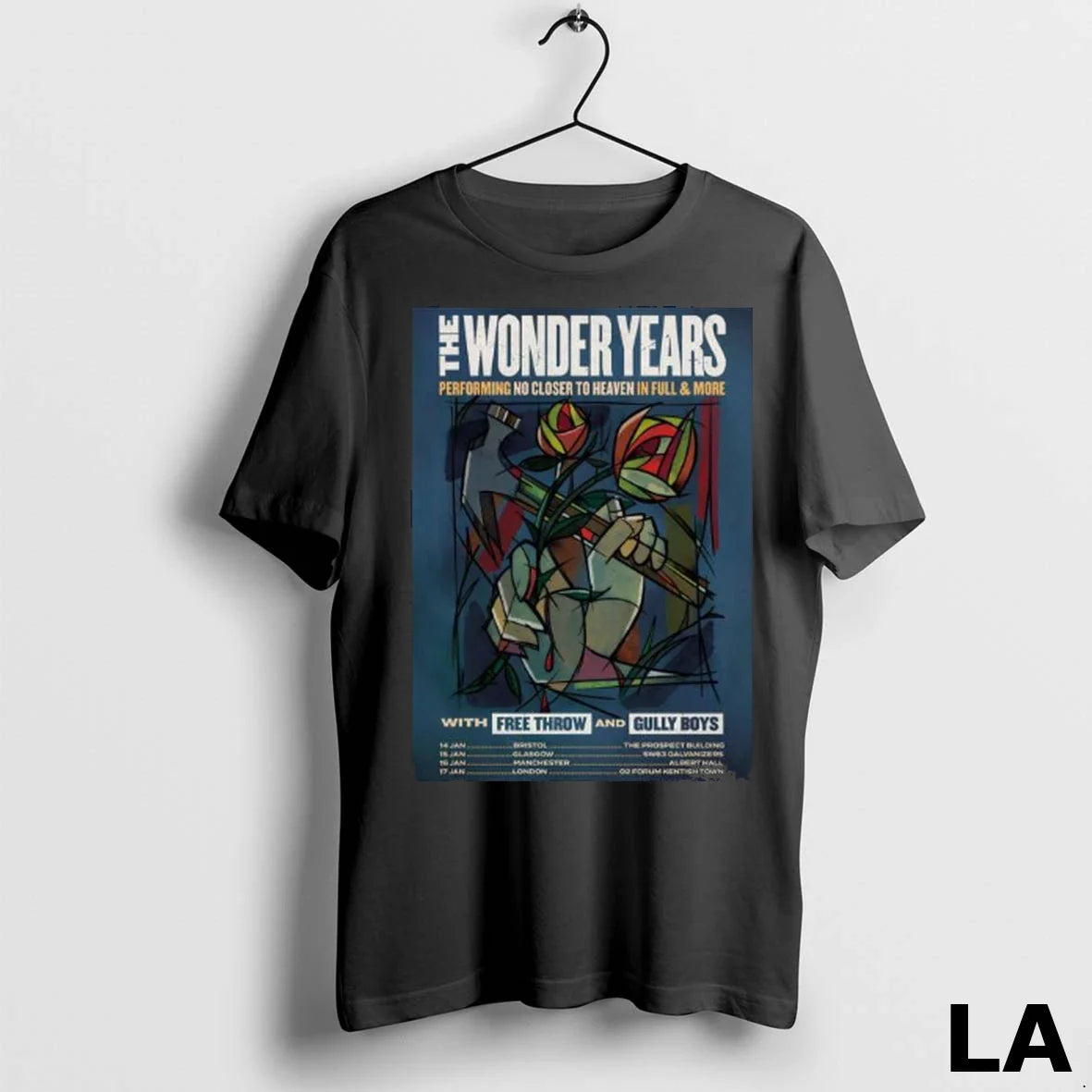 Original The Wonder Years Uk Tour 2026 Long Sleve