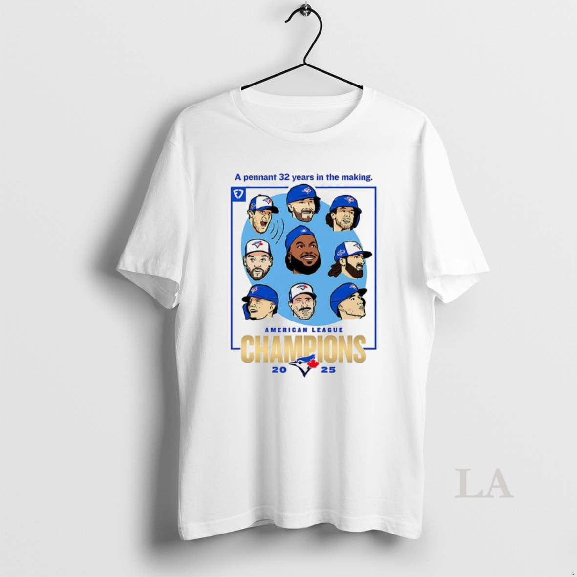 Original Toronto Blue Jays American League Championship Series Mlb 2025 Player Graphic